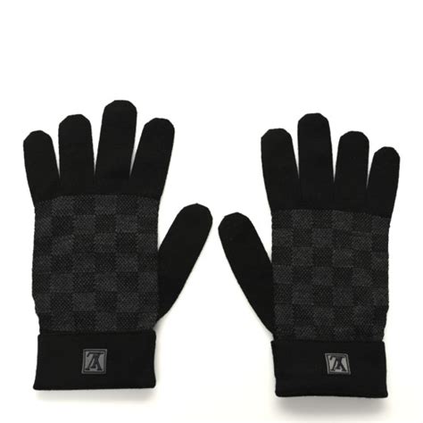 louis vuitton driving gloves|Louis Vuitton petit damier gloves.